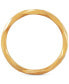 ფოტო #5 პროდუქტის Polished Twist-Look Band in 10k Gold, Rose Gold & White Gold