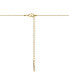 ფოტო #2 პროდუქტის Cubic Zirconia Bird, Mother of Pearl Tree, 14K Gold Plated Family Pendant Necklace