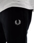 Фото #2 товара Fred Perry loopback sweatpants in black