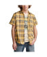 Men's Plaid Workwear Short Sleeve Shirt