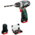 Фото #1 товара Metabo Akku-Bohrschrauber-Set PowerMaxx BS mit 2x 2,0 Ah + Ladegerät im Koffer + Bitset