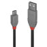 Фото #2 товара LINDY 2.0 USB-A To Micro USB Cable 3 m