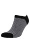 Erkek 5'li Pamuklu Sneaker Çorap C0108axns