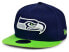 Фото #1 товара Seattle Seahawks Basic Fashion 9FIFTY Snapback Cap