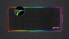 Фото #5 товара Manhattan XXL RGB LED - Black - Monochromatic - Rubber - Woven fabric - USB powered - Non-slip base - Gaming mouse pad