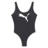 Фото #1 товара Puma 1 Piece Scoop Back Swimwear Womens Black Casual Athletic 85925202