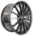 V1 Wheels V2 daytona grau hochglanzpoliert 8x18 ET45 - LK5/120 ML72.6