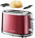 Фото #3 товара Grundig TA 6330 - 2 slice(s) - Red - Stainless steel - 850 W - 220 - 240 V - 60/60 Hz