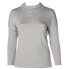 Lauren Ralph Lauren Women's Cowl Neck Long Sleeve Sweater Platinum Heather L