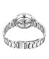 Фото #2 товара Women's Automatic Silver-tone Stainless Steel Bracelet Watch 36mm