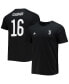 Фото #1 товара Men's Juan Cuadrado Black Juventus Amplifier Name and Number T-shirt