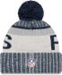 Фото #3 товара New Era - New England Patriots - Beanie - NFL Sideline 2017 - Blue