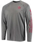 Фото #2 товара Men's Charcoal Texas A M Aggies PFG Terminal Tackle Omni-Shade Long Sleeve T-shirt