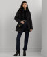 ფოტო #6 პროდუქტის Petite Hooded Quilted Coat