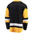 FANATICS NHL Pittsburgh Penguins Branded Home Breakaway Long Sleeve V Neck T-Shirt