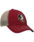 Фото #4 товара Men's Garnet Florida State Seminoles Trawler Trucker Snapback Hat