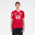 Фото #2 товара New Balance Men's Lille LOSC Home Short Sleeve Jersey Print / Pattern / Misc