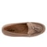 Фото #8 товара Trotters Dawson T2254-258 Womens Brown Wide Leather Loafer Flats Shoes