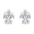 Фото #3 товара Playful silver jewelry set with zircons Turtle SET233W (earrings, pendant)