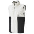 Фото #2 товара Puma Clsx Sherpa Gilet Full Zip Vest Mens Off White Casual Athletic Outerwear 53