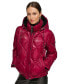 Фото #4 товара Women's Diamond Quilted Hooded Puffer Coat