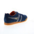Фото #8 товара Gola Harrier Suede CMA192 Mens Blue Suede Lace Up Lifestyle Sneakers Shoes 8