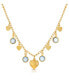 Фото #1 товара 2028 channels with Hearts Drop Necklace