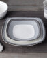 Фото #33 товара Colorscapes Layers Square Dinner Plate Set/4, 10.75"