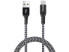 Фото #4 товара SANDBERG Survivor USB-C- USB-A Cable 1M - 1 m - USB A - USB C - USB 2.0 - Black - Grey