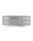 Фото #2 товара Stainless Steel Polished Laser-cut and Grooved Band Ring