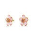 ფოტო #3 პროდუქტის Crystal Flower Florere Stud Earrings