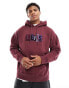 Фото #1 товара Levi's Skateboarding chenille patch logo relaxed fit hoodie in burgundy