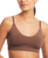 Бюстгальтер без косточек Ralph Lauren Luxe Smoothing Bralette 4L0079 для женщин Коричневый, 2XL - фото #1