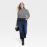 Фото #2 товара Women's High-Rise Bootcut Jeans - Universal Thread Dark Blue 24