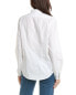 Фото #2 товара Castaway Button Down Trim Shirt Women's White Xs