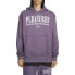 Фото #1 товара Puma X Pleasures Graphic Long Sleeve Hoodie Mens Purple Casual Outerwear 6208797