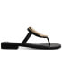 Фото #2 товара Women's Melo Ornament Embellished T-Strap Slide Sandals