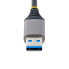 Фото #5 товара StarTech.com 3-PORT USB HUB W/GBE PORTABLE