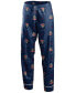 ფოტო #5 პროდუქტის Women's Navy Florida Panthers Long Sleeve Button-Up Shirt and Pants Sleep Set