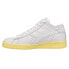 Фото #3 товара Diadora Game Row Cut Sole Block Lace Up Womens White, Yellow Sneakers Casual Sh