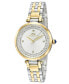 ფოტო #1 პროდუქტის Natalie Stainless Steel Two-Tone Women's Watch