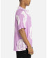 ფოტო #4 პროდუქტის Men's Rose Bunch Button Up Shirt - XXXLarge, Light/Pastel Purple