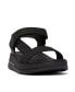 Фото #1 товара Women's Surff Two-Tone Webbing or Leather Back-Strap Sandals