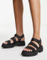 Фото #1 товара Timberland london vibe sandals in black full grain leather