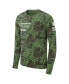 Фото #3 товара Men's Camo Michigan State Spartans Military-Inspired Long Sleeve T-shirt