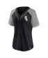 ფოტო #3 პროდუქტის Women's Black Chicago White Sox Ultimate Style Raglan V-Neck T-shirt