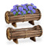 Фото #1 товара Blumenkasten Holz 2er Set