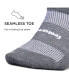 Фото #2 товара Men's High Performance Ultra Light Ankle Sock - No Show Socks for Women & Men with Heel Tab - Medium