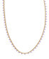 ფოტო #1 პროდუქტის 14k Gold-Plated Color Bead 19" Adjustable Strand Necklace