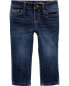 Фото #2 товара Джинсы для малышей Carter's Baby Dark Wash Super Skinny-Leg